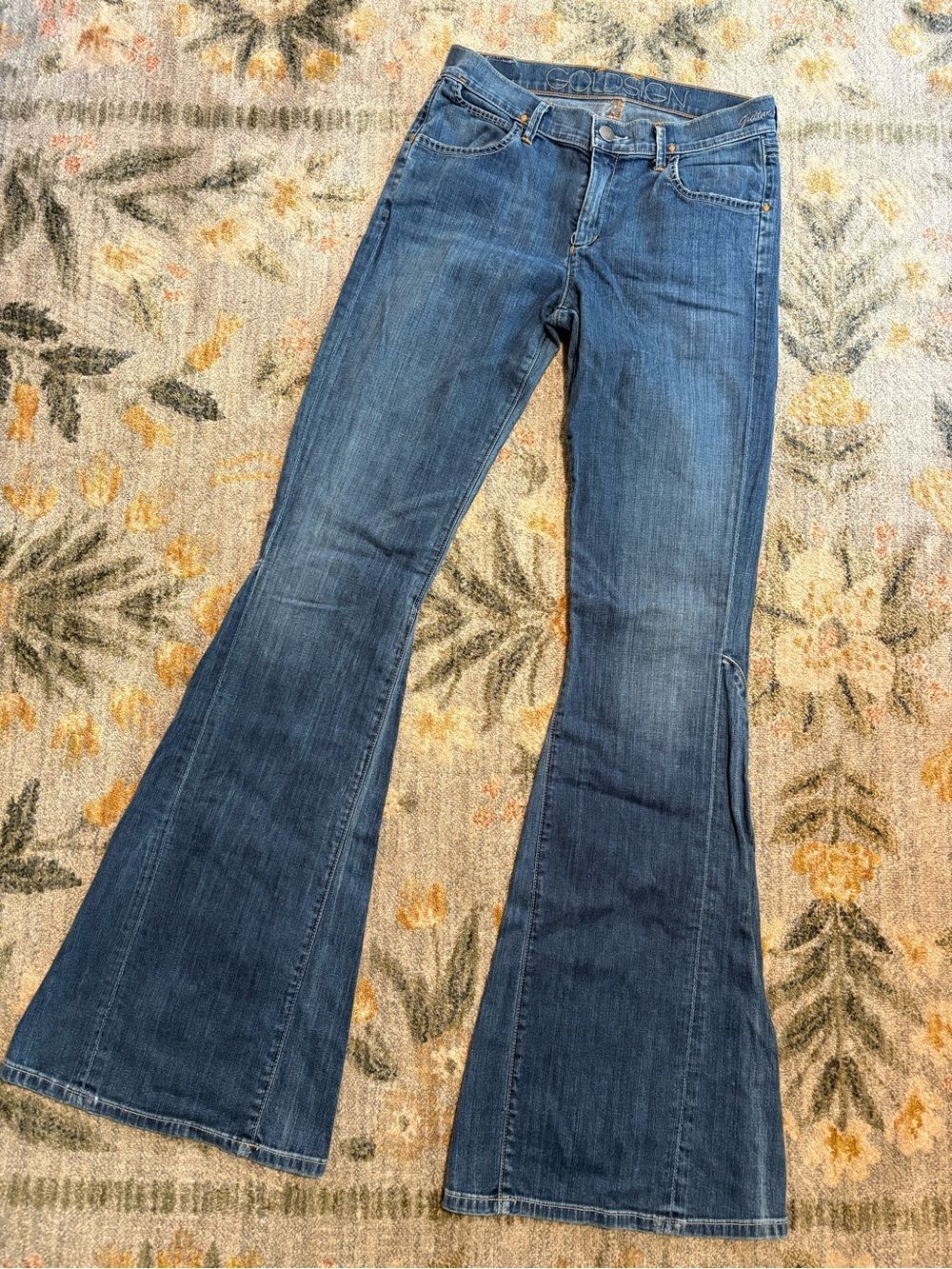 Goldsign Guitar Flare Jeans Size 27